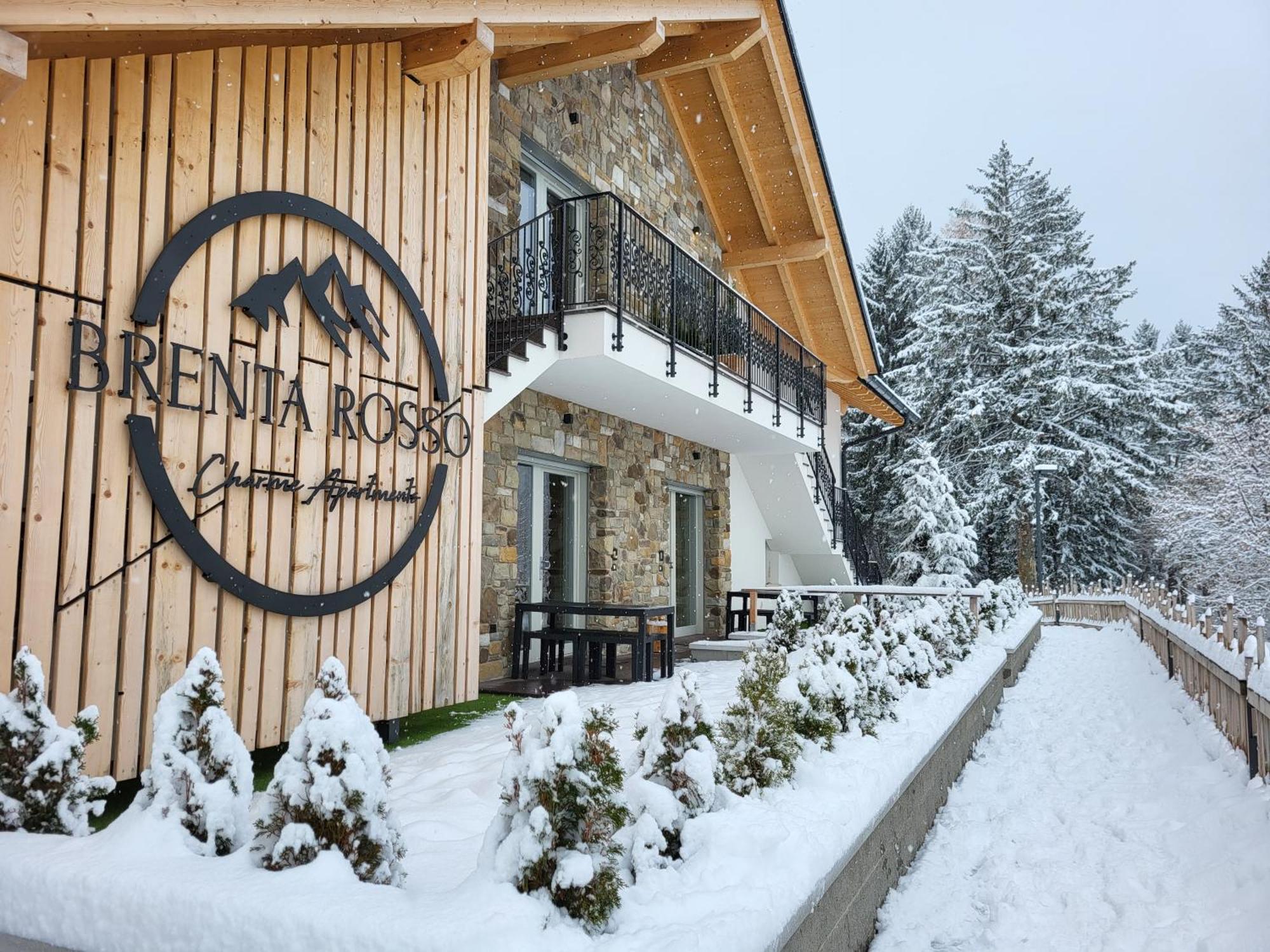 Brenta Rosso - Charme Apartments Fai della Paganella Εξωτερικό φωτογραφία